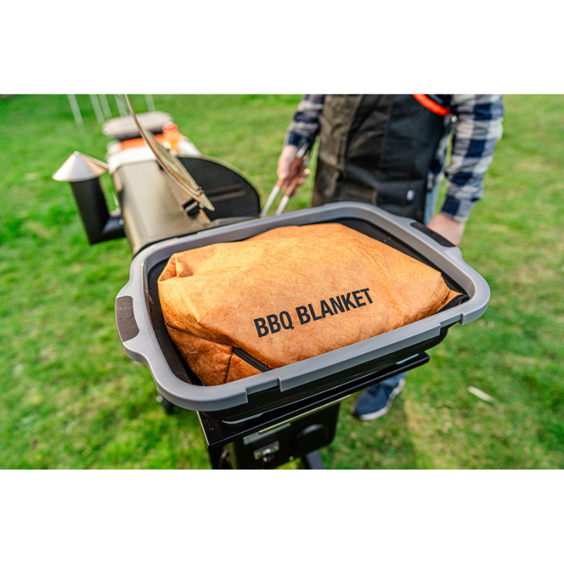 Competition BBQ Bundle: Grill Basket, Resting Blanket, Butcher Paper, XL Prep Tub & Tongs