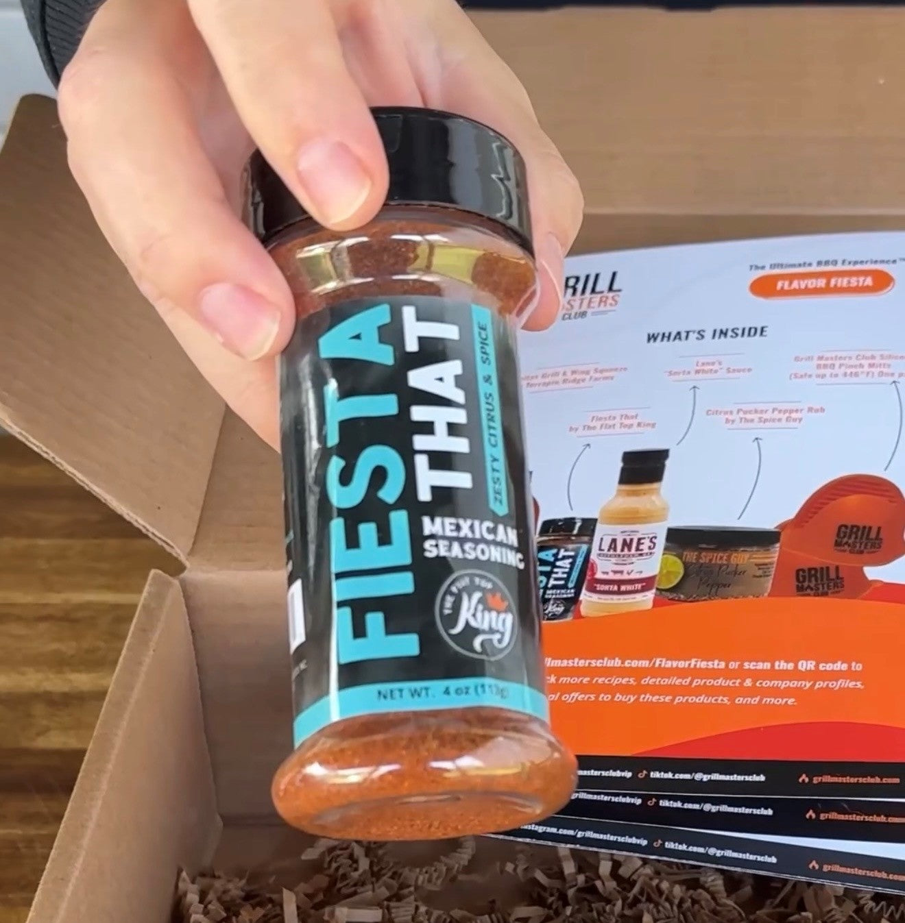 Flavor Fiesta BBQ Box - Fajita & Carne Asada-Style Mexican Grilling Kit
