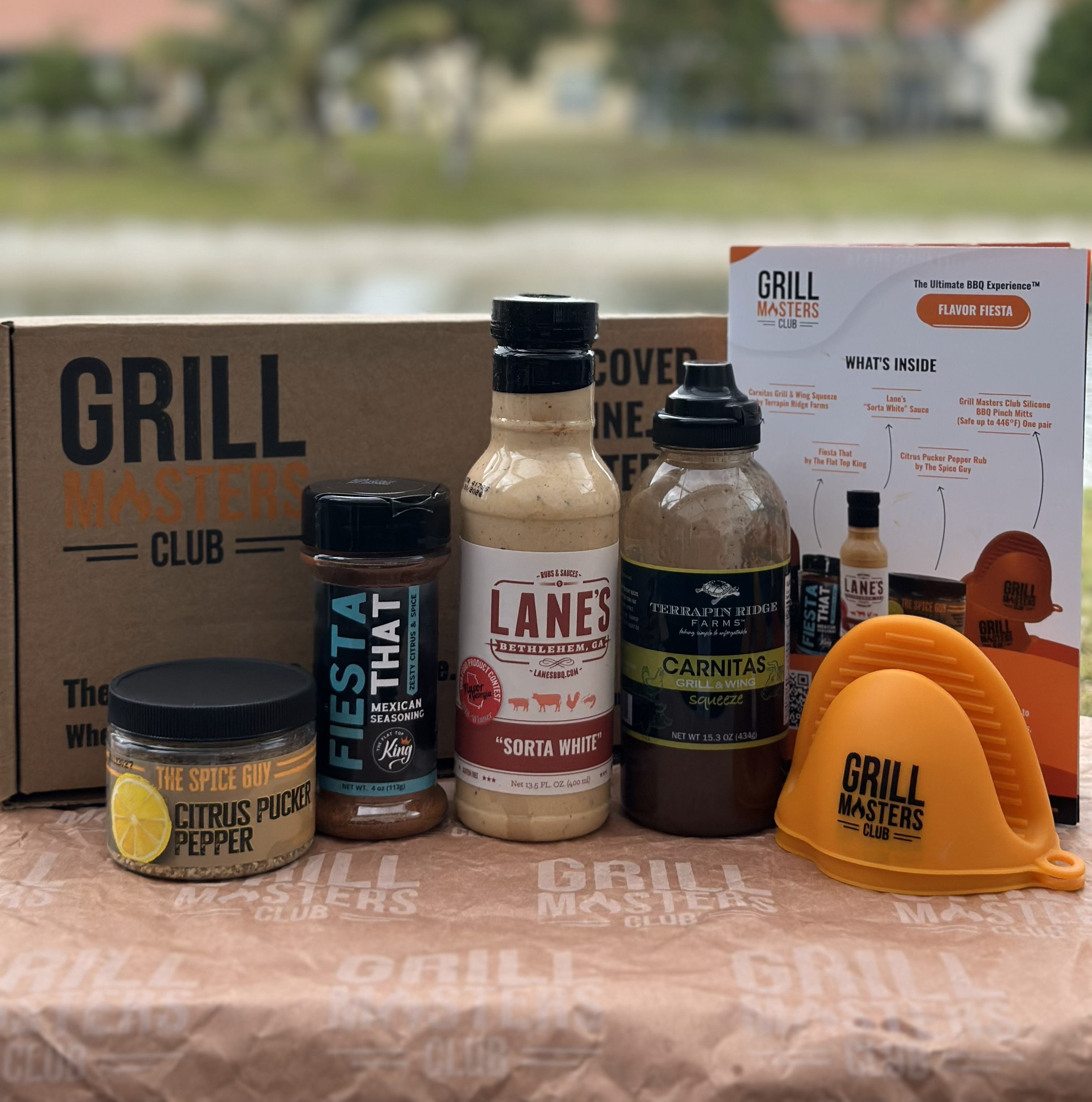 Flavor Fiesta BBQ Box - Fajita & Carne Asada-Style Mexican Grilling Kit