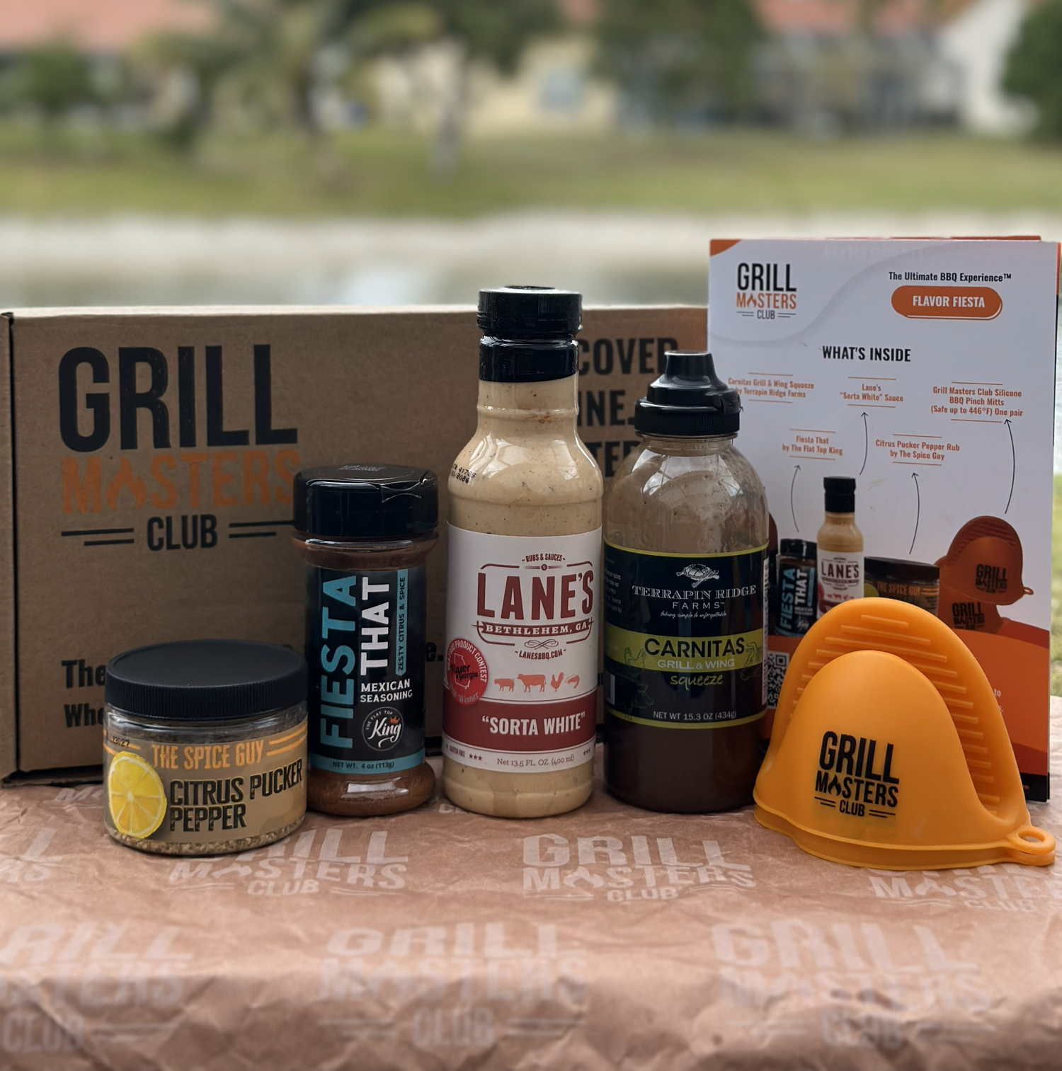 Flavor Fiesta BBQ Box - Fajita & Carne Asada-Style Mexican Grilling Kit