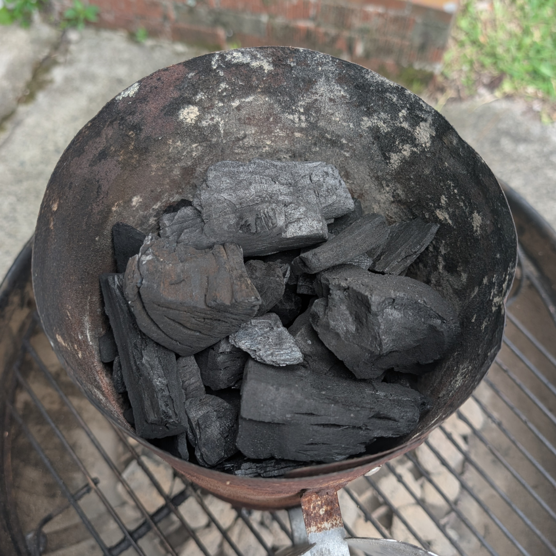 100% Natural Paraguayan Hardwood Lump Charcoal by FireForge Cooking (17.8 lb)
