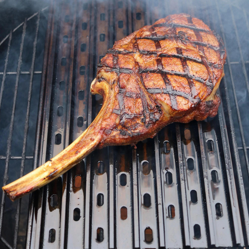 GrillGrate Flavor Zone - Universal 15″ GrillGrate for Any Grill