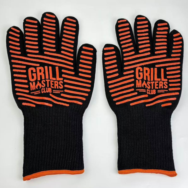 Product Picture of a Pair of Black Grill Masters Club Grilling Gloves