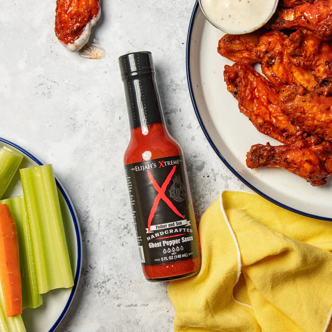 Ghost Pepper Hot Sauce by Elijah's Xtreme
