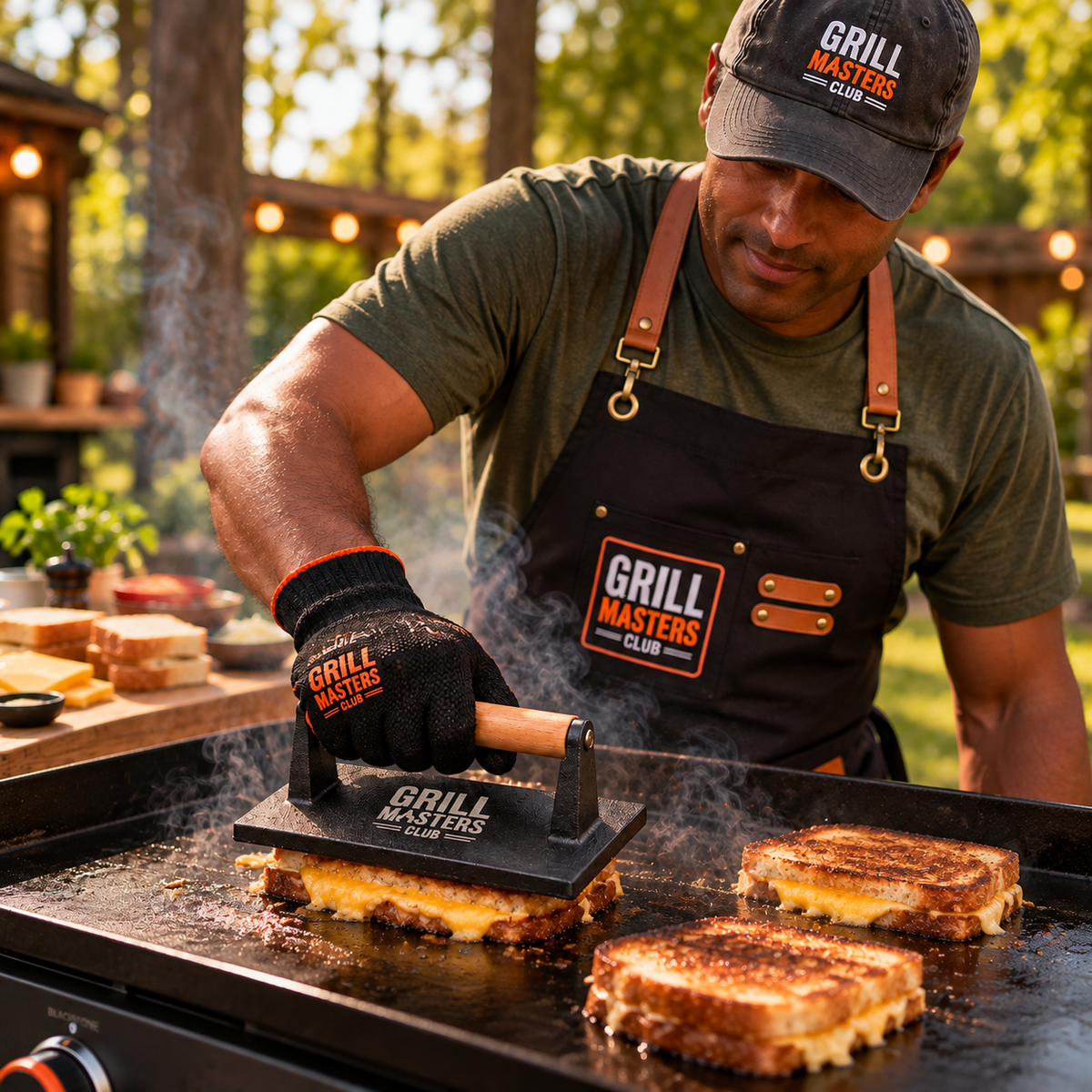 Grill Masters Club Distressed Charcoal Hat