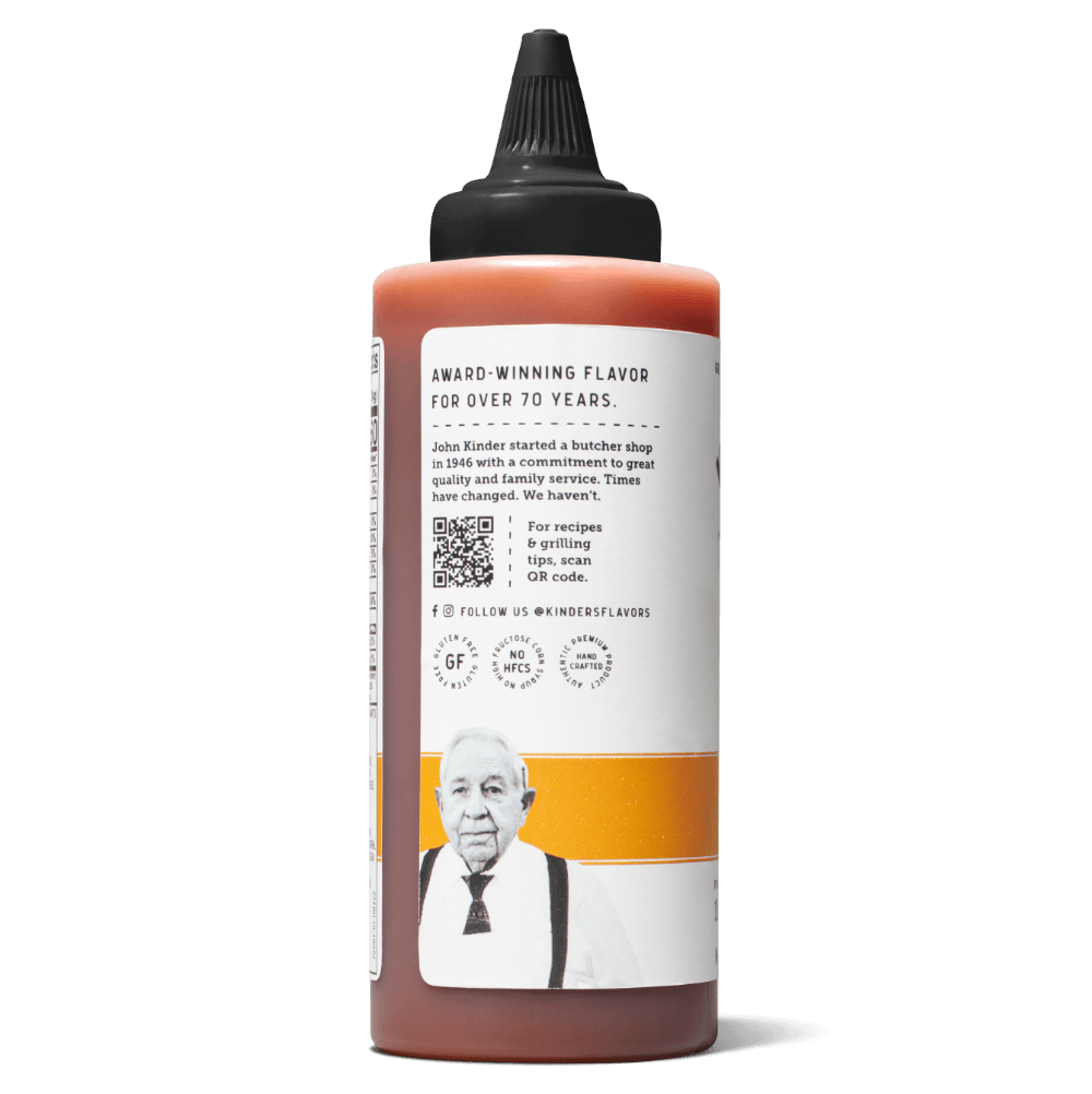 Kinder's Honey Hot BBQ Sauce (15.5 oz)
