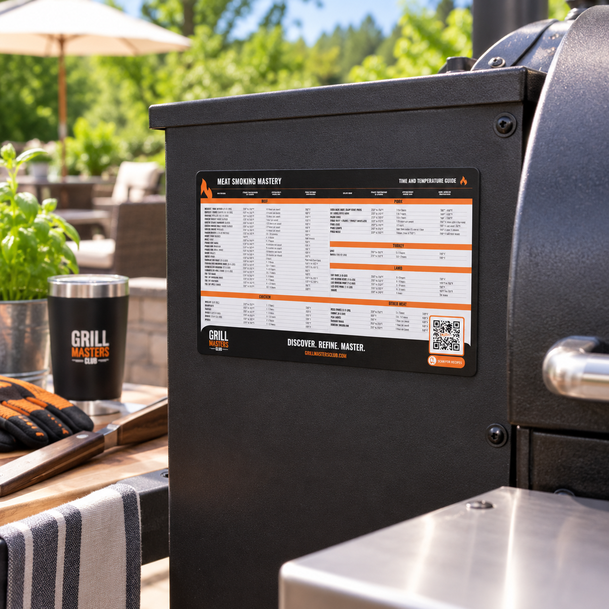 Grill Masters Club grilling gear in use