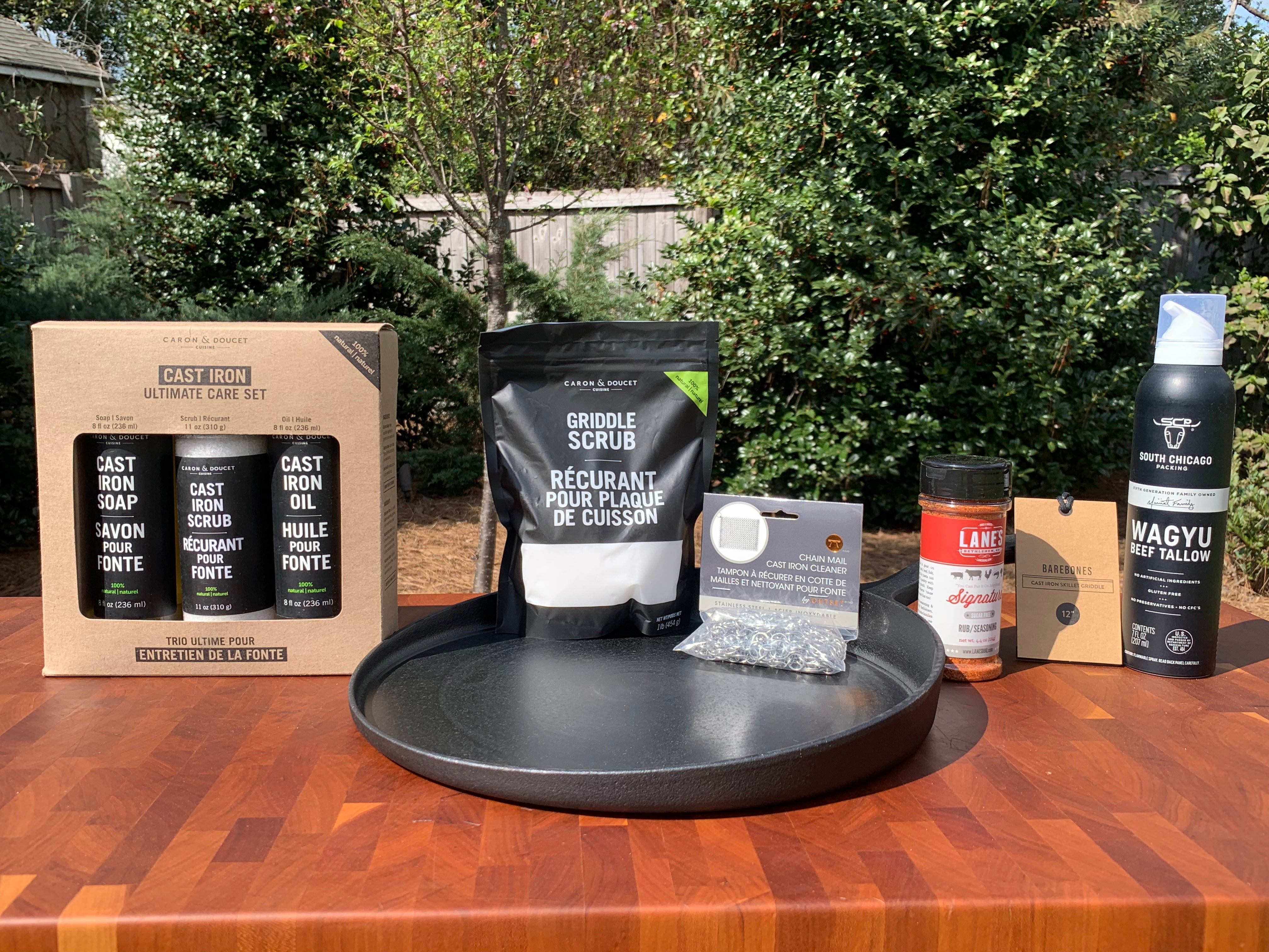 Ultimate Cast Iron Care & Cooking Crate: All Your Skillet Essentials