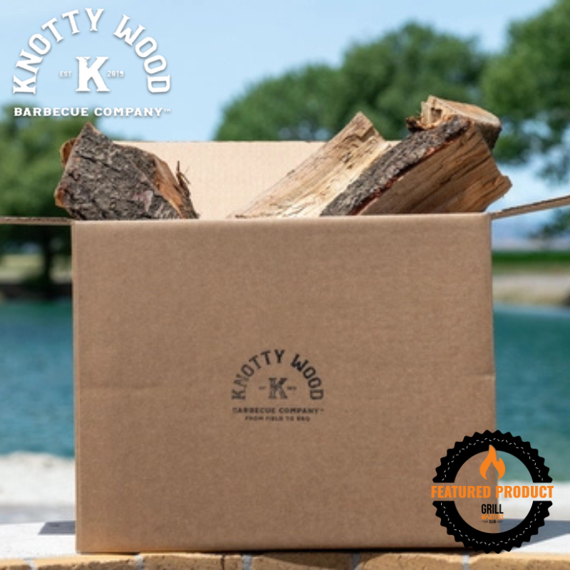 100% Pure Almond Wood Splits by Knotty Wood (46-50lb)