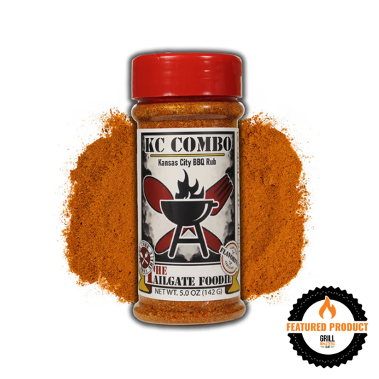KC Combo: Kansas City BBQ Rub by The Tailgate Foodie (5 oz)