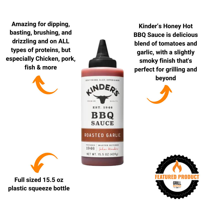 Kinder's Roasted Garlic BBQ Sauce (15.5 oz)