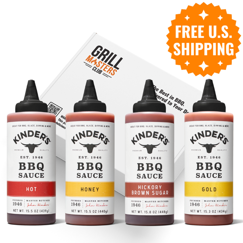 Staff Favorites BBQ Bundle: Meat Swadl, Grill Brush, Kinder’s Sauces & Butcher Paper