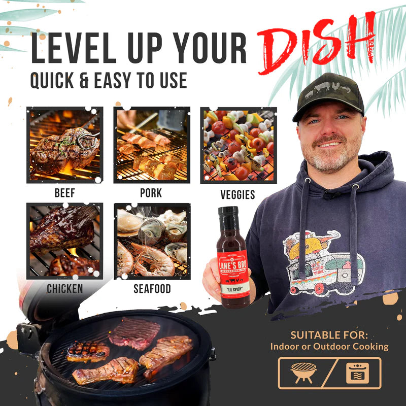 Lane's 'Lil Spicy Sauce (12 oz plastic)