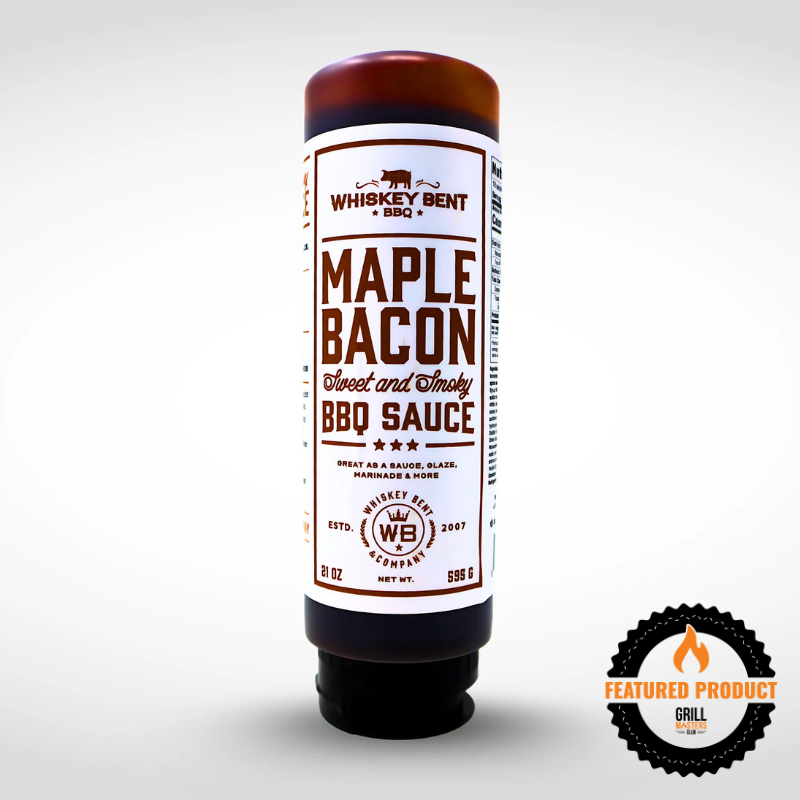 Maple Bacon BBQ Sauce by Whiskey Bent BBQ (15 oz)