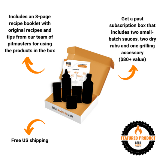Mystery Grilling & BBQ Box: Sauces, Rubs, Tools + Recipes