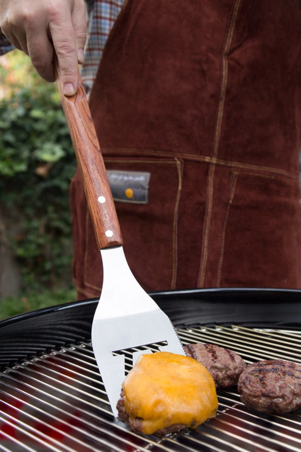 20.5" Rosewood Stainless Steel Grill Spatula by Outset