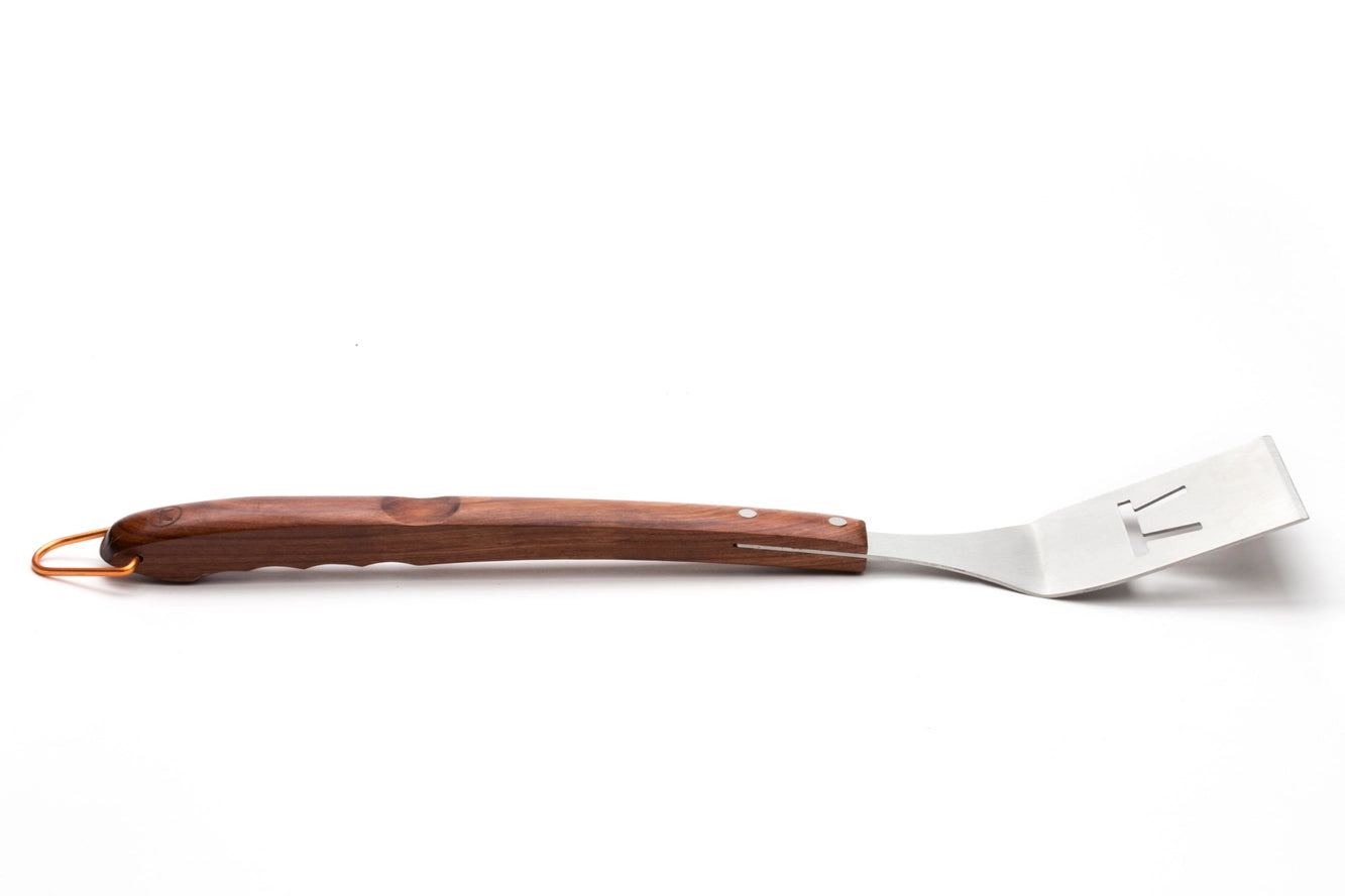 20.5" Rosewood Stainless Steel Grill Spatula by Outset