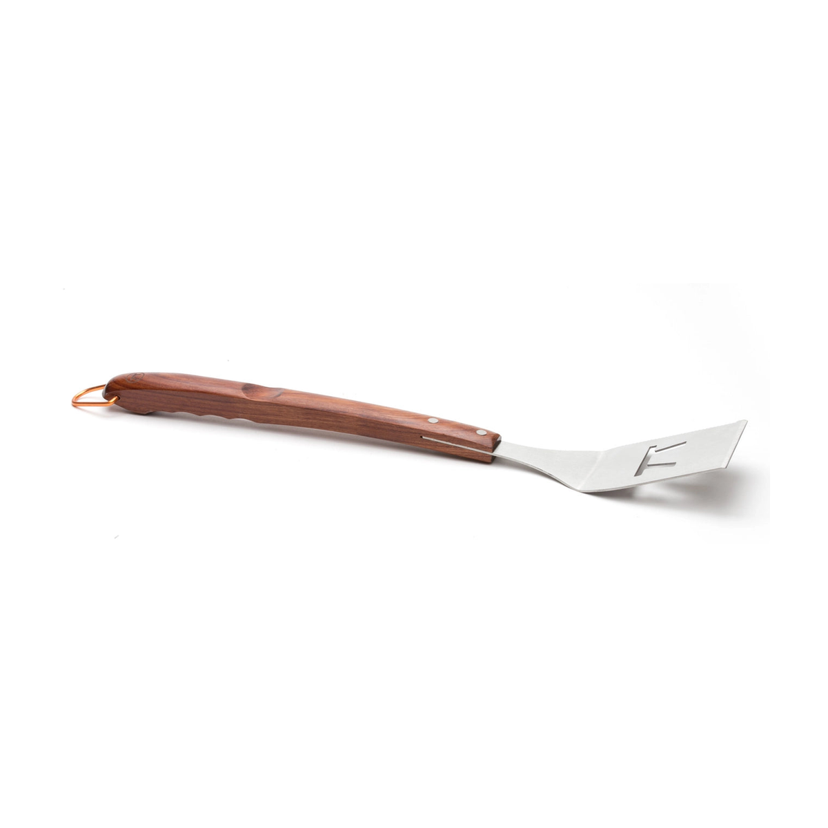 Outset 20.5 inch rosewood handle stainless steel grill spatula