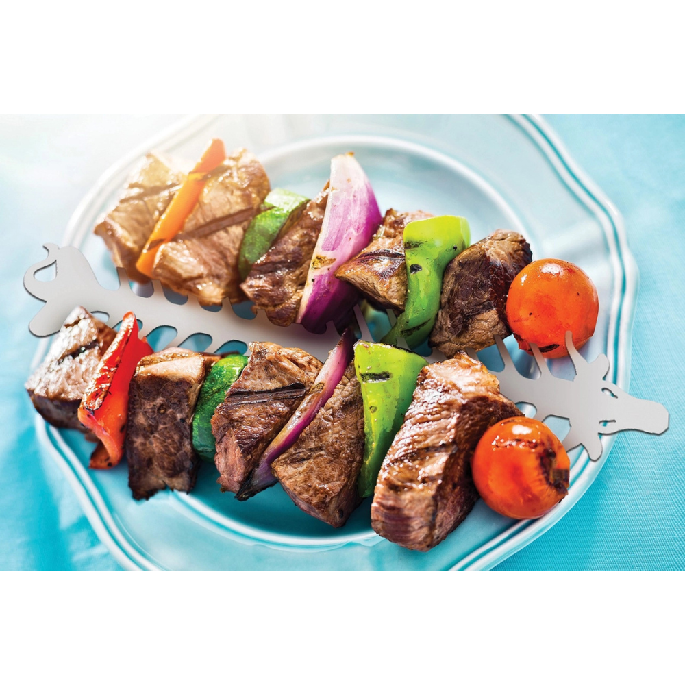 Slide & Serve BBQ Skewers by Proud Grill (Set of 2)