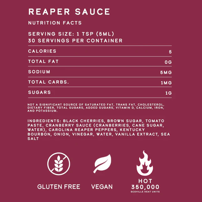 Reaper Hot Sauce by Elijah's Xtreme (5 oz)
