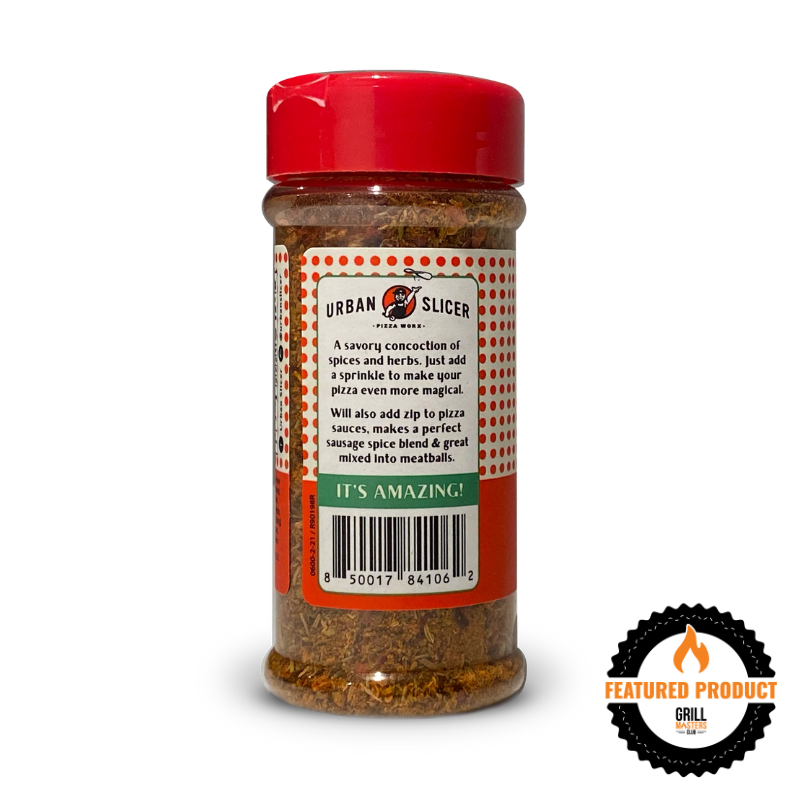 Red Pizza Mojo Seasoning by Urban Slicer Pizza Worx (5.7 oz)