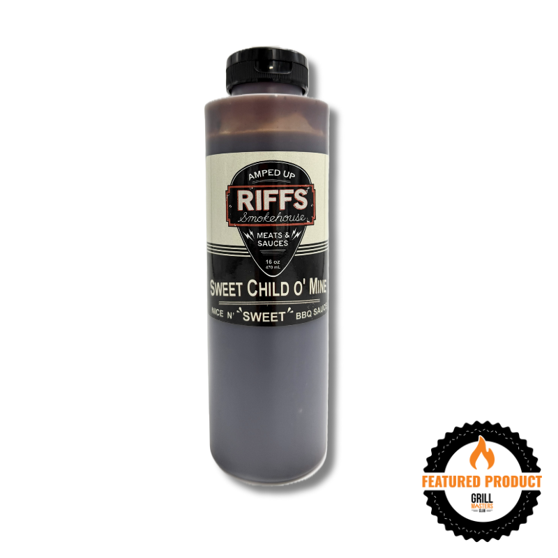 Riffs Smokehouse Sweet Child O' Mine Competition BBQ Sauce (16 oz)