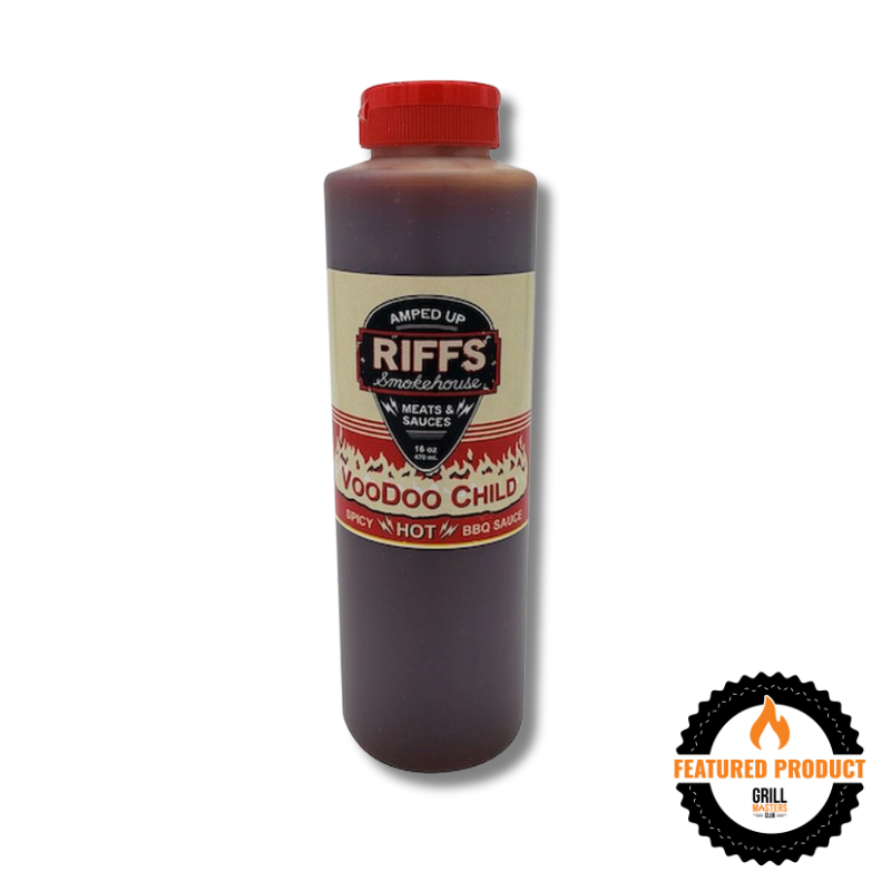 Riffs Smokehouse Voodoo Child Competition BBQ Sauce (16 oz)