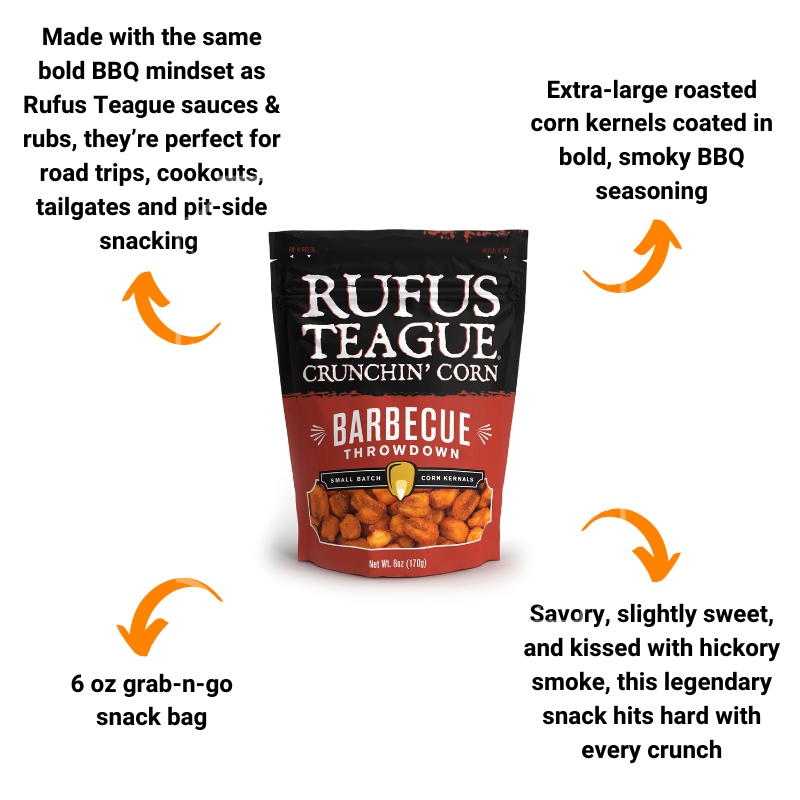 Rufus Teague Crunchin' Corn - BBQ Throwdown (6 oz)