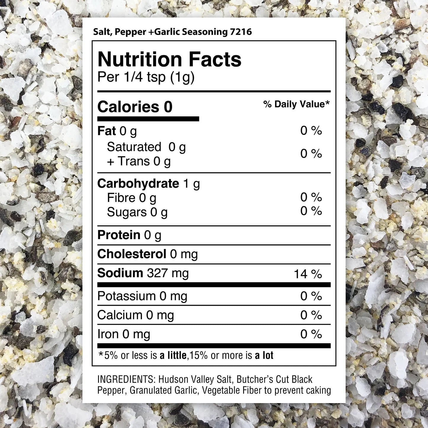 Salt, Pepper + Garlic Seasoning by The Spice Lab (6.2 oz)