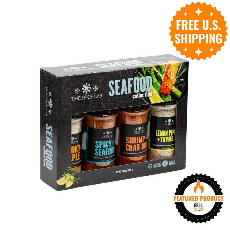 Seafood Seasoning Collection (4-Pack) by The Spice Lab