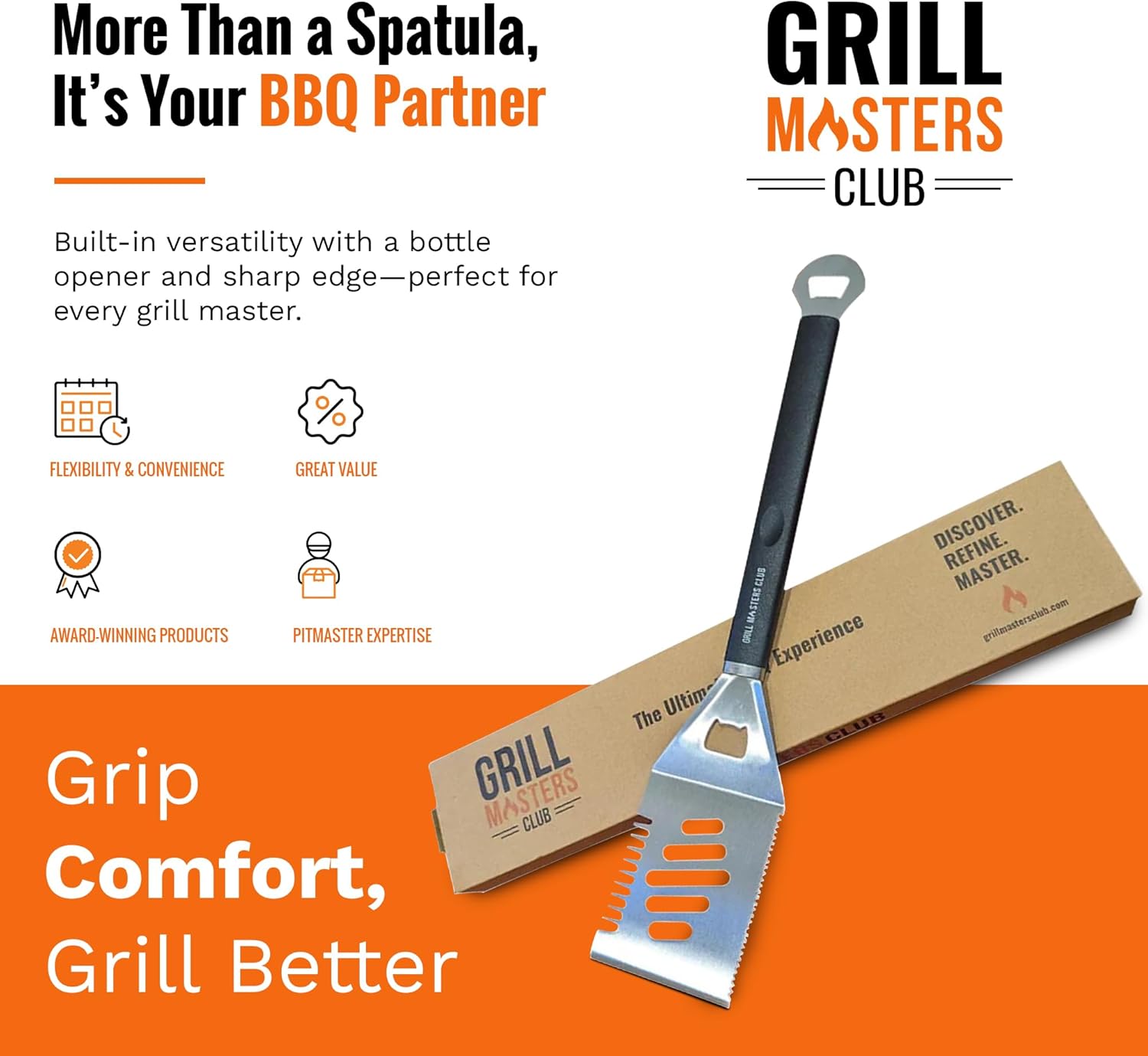 BBQ Essentials Bundle: Grilling Gloves, Cutting Board, Meat Claws & Spatula