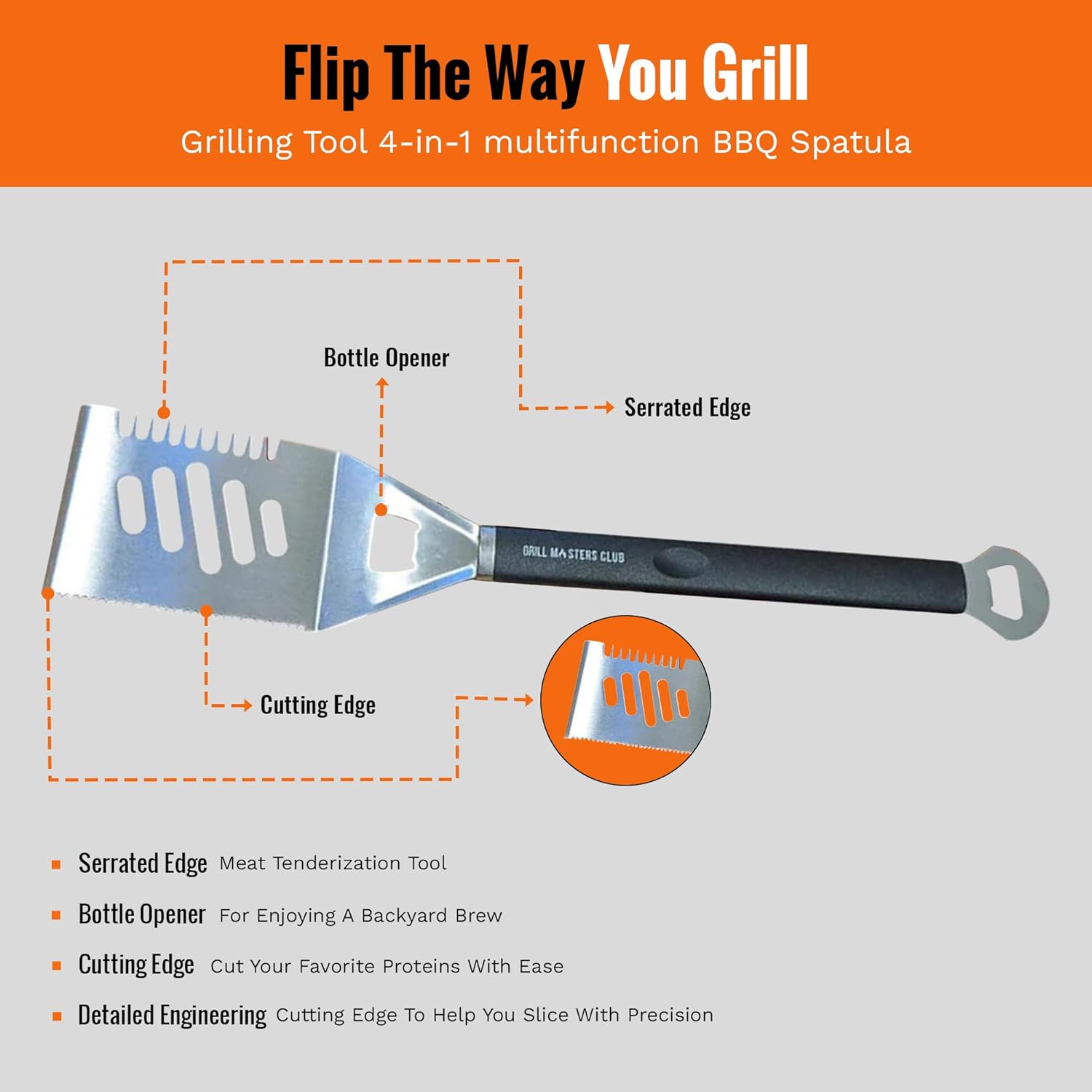 BBQ Essentials Bundle: Grilling Gloves, Cutting Board, Meat Claws & Spatula