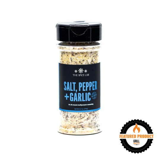 Salt, Pepper + Garlic Seasoning by The Spice Lab (6.2 oz)