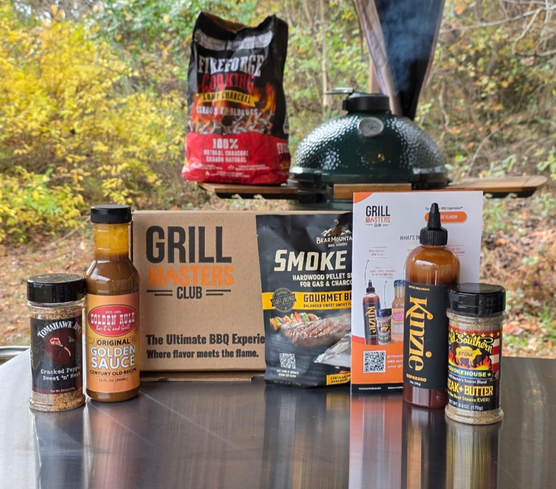 Mystery Grilling & BBQ Box: Sauces, Rubs, Tools + Recipes