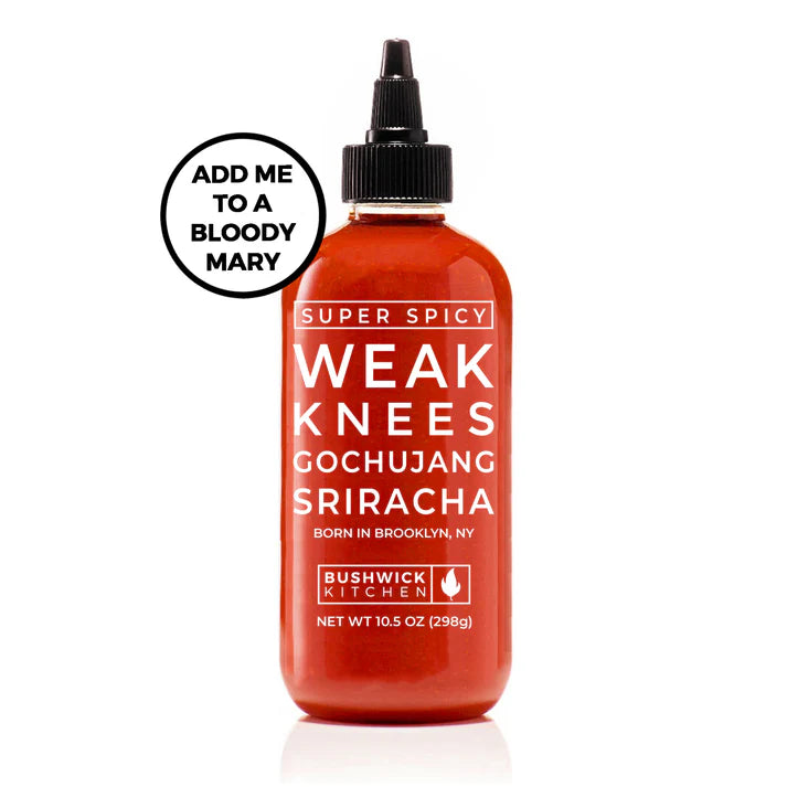 Weak Knees Sriracha 2-Pack: Super Spicy Gochujang + Curry
