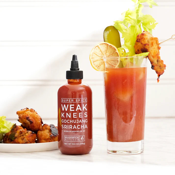 Super Spicy Weak Knees Gochujang Sriracha by Bushwick Kitchen (10.5 oz)