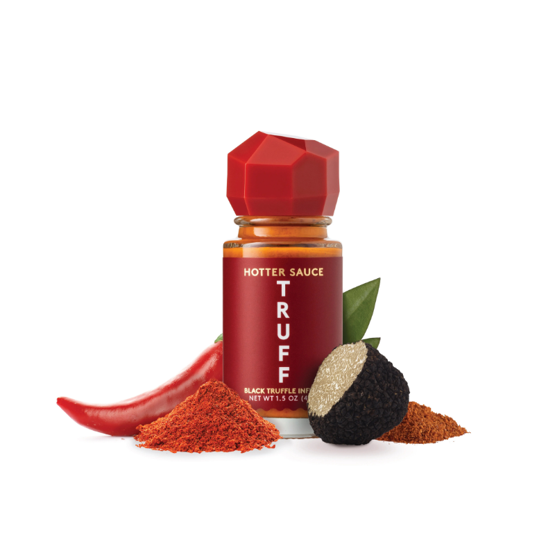 Truffle-Infused Hot Sauce Variety Pack by TRUFF (3-Pack Gift Set)