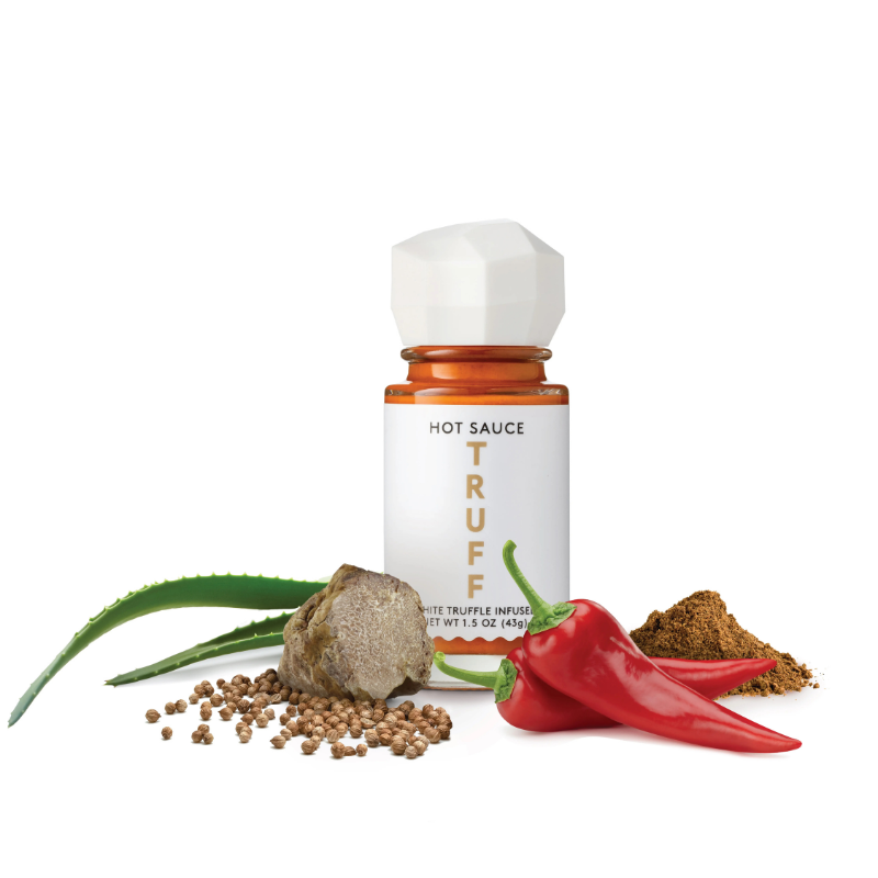 Truffle-Infused Hot Sauce Variety Pack by TRUFF (3-Pack Gift Set)