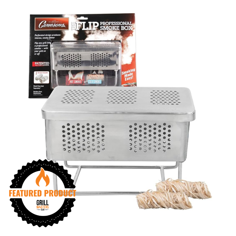 Where There's Smoke Bundle: Flip Smoke Box + Apple & Hickory Wood Chips