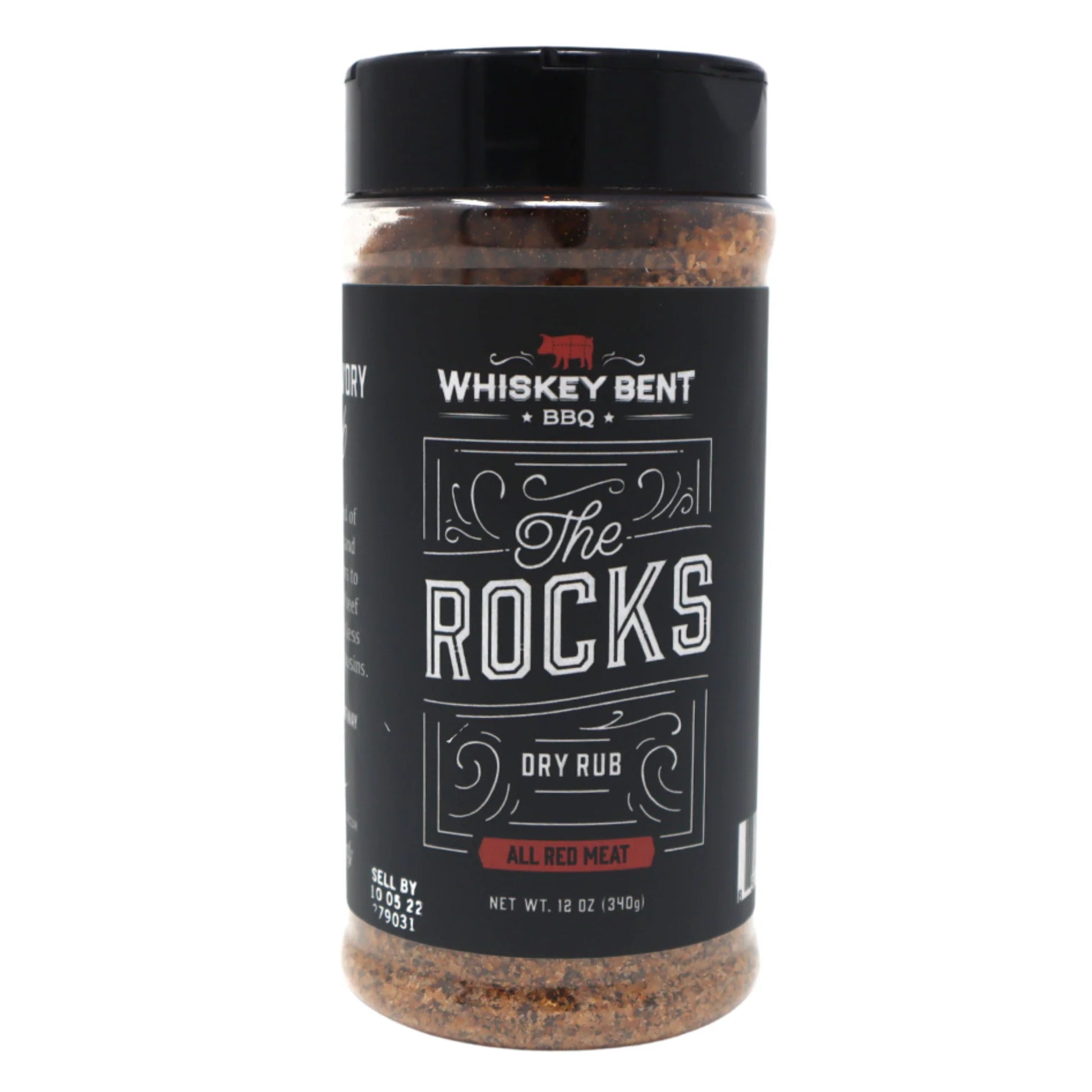 The Rocks Rub by Whiskey Bent BBQ - All Red Meat Rub (5 oz)