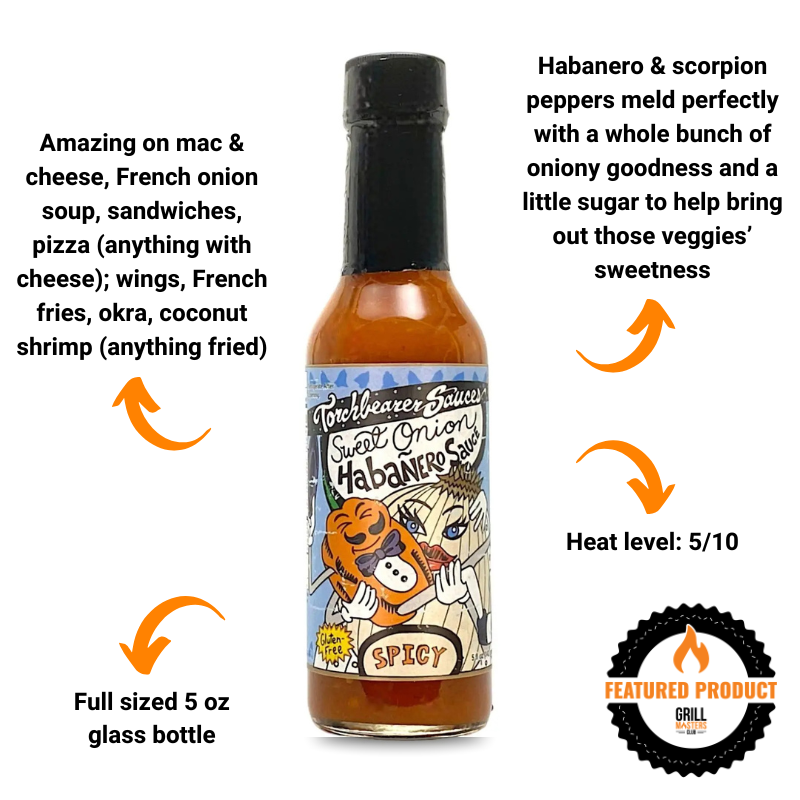 Torchbearer Hot Sauce 3-Pack: Son of Zombie, Slaughter & Sweet Onion Habanero