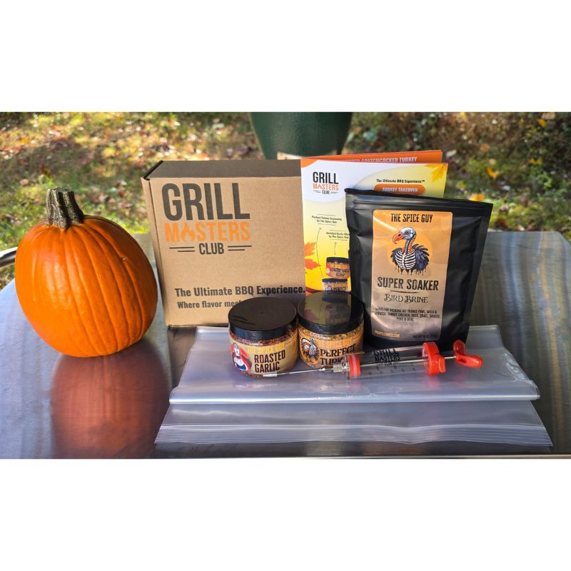Limited Edition "Turkey Takeover" Thanksgiving Box: Brine Kit + Injector + Seasonings + Recipes