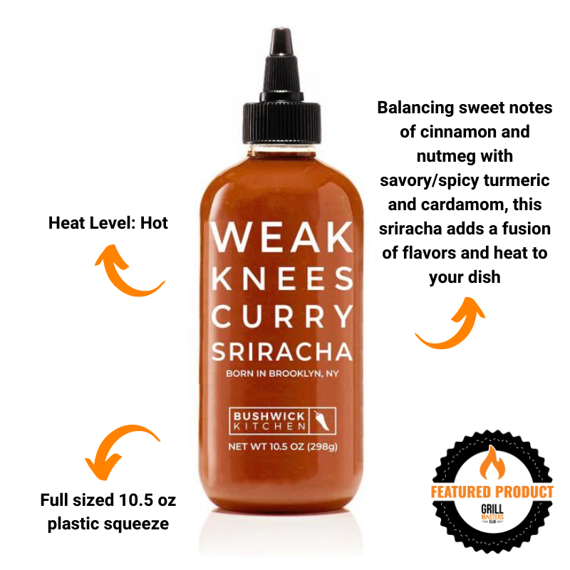 Weak Knees Sriracha 2-Pack: Super Spicy Gochujang + Curry