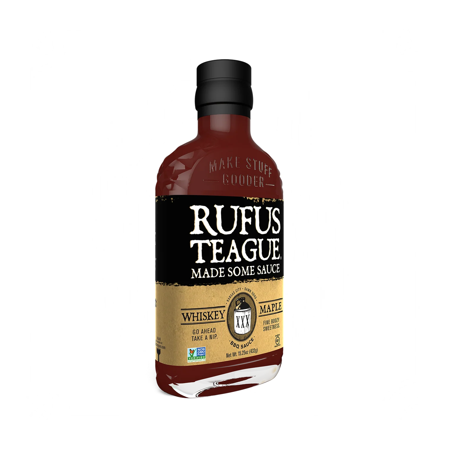 Rufus Teague Whiskey Maple BBQ Sauce (15.25 oz)