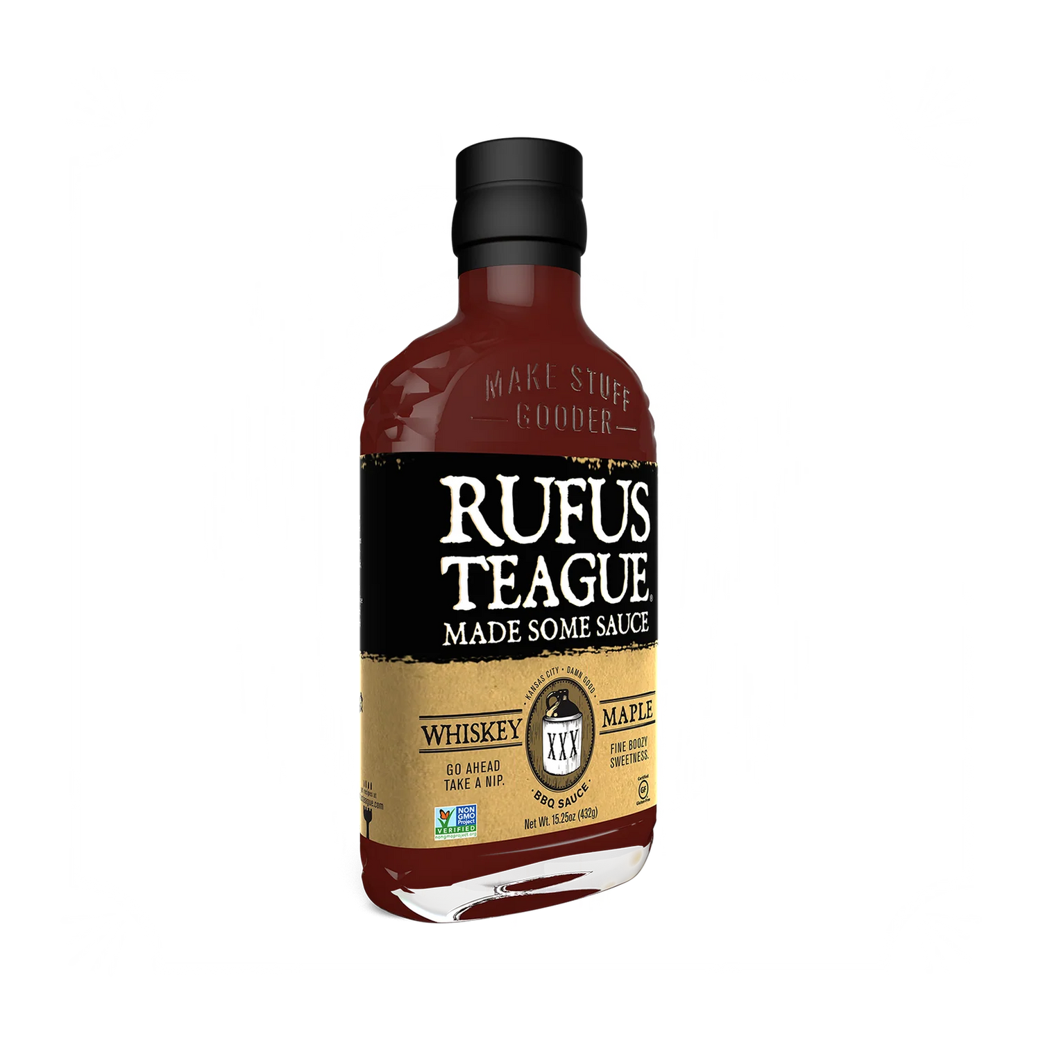 Rufus Teague Whiskey Maple BBQ Sauce (15.25 oz)