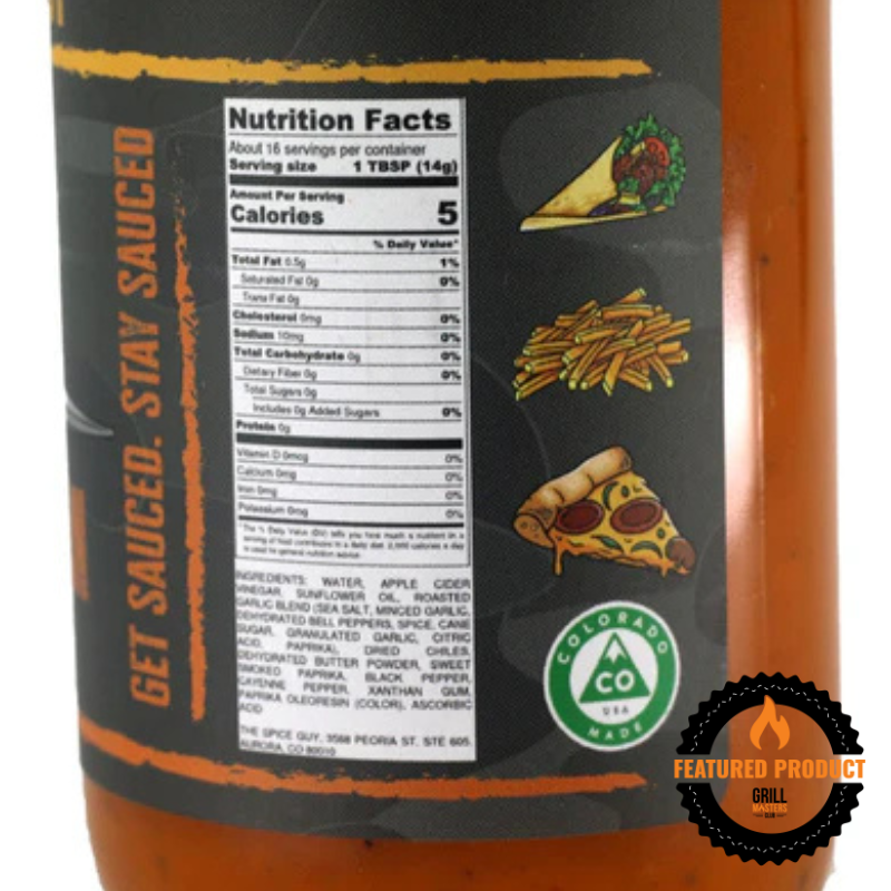 The Wing Man Buffalo Sauce by The Spice Guy (8 oz)