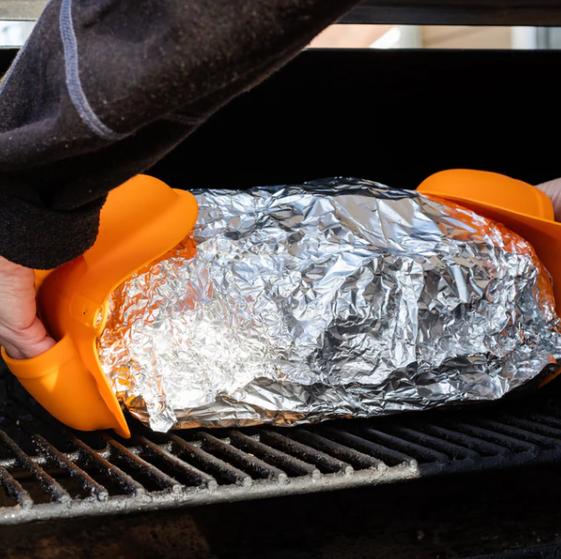 BBQ Grill Mitts by Drip EZ (1 Pair, Heat Resistant up to 480°F)