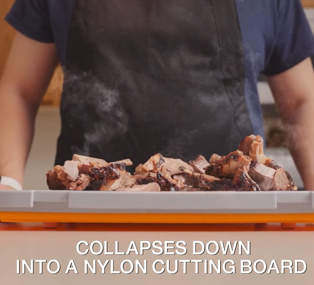 Blazing BBQ Bundle: Grilling Grids + Tongs + Carving Fork + Prep Tub + Grilling Mat + Free Sauce