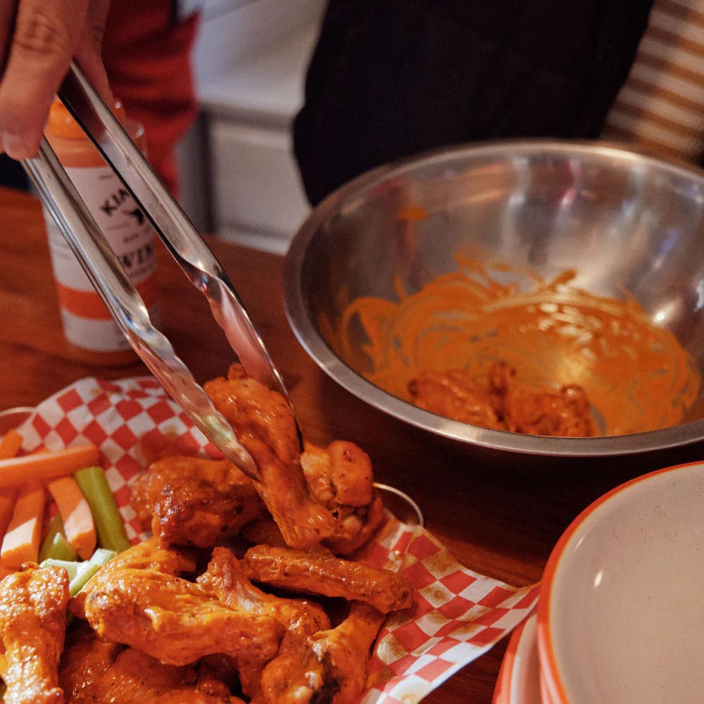 Be My Wingman Grill Box - Complete With Wing Sauces, Rubs, Tool & Recipes