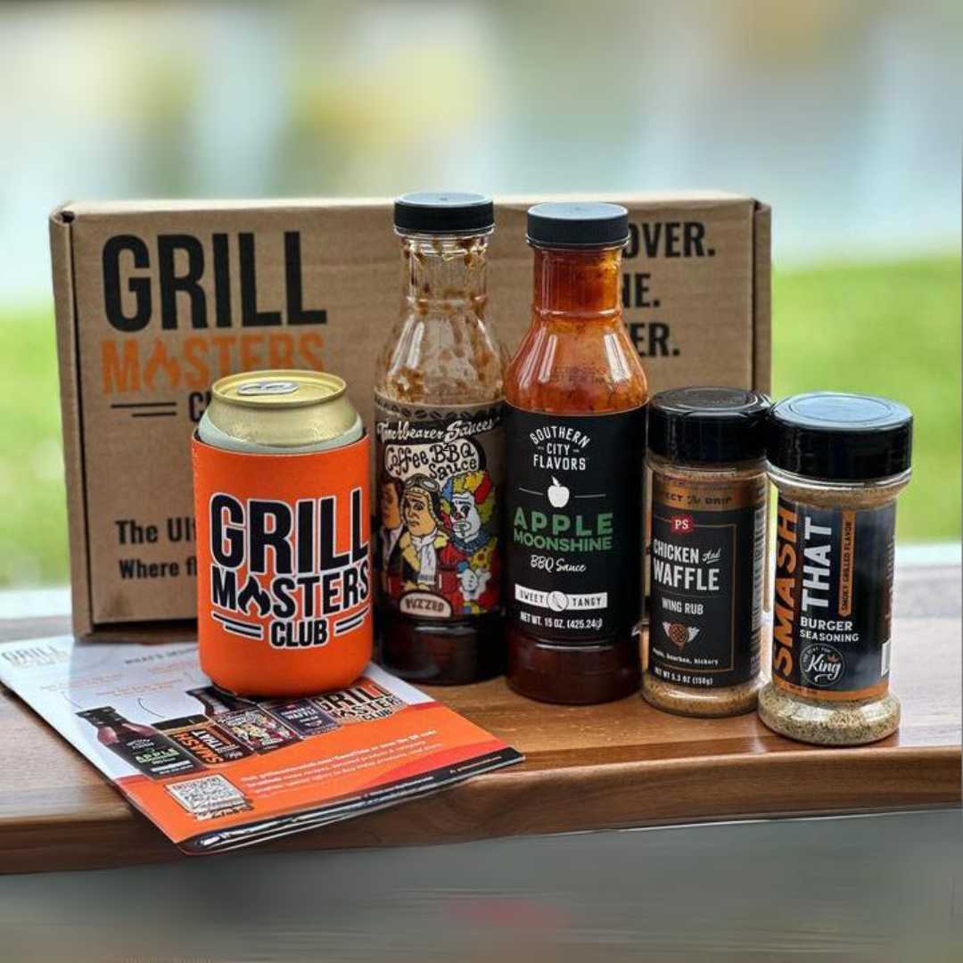 Mystery Grilling & BBQ Box: Sauces, Rubs, Tools + Recipes